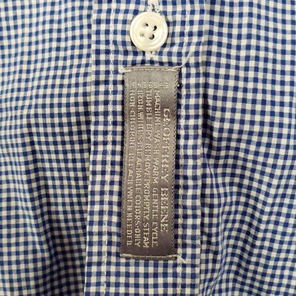 GEOFFREY BEENE COTTON CASUAL BUTTON FRONT SHIRT - Picture 16 of 16